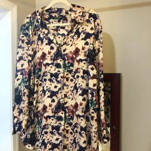 Lauren Womens Blouse 3X